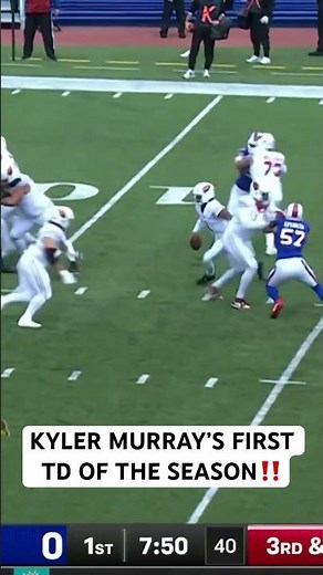 MURRAY ➡️ WILSON #azcardinals #arizonacardinals #nfl #cardinals #kylermurray 📺: #AZvsBUF on CBS