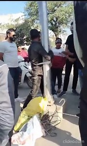 Thief Gets Public Flogging