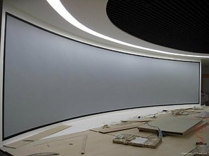 [Hot Item] Customized Curved Projection Screens, Simulator Screen