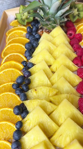 Plateaux fruits faciles et rapides pour la table de l'Aïd