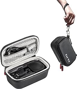 Travel Carry Case for Insta360 X3 with PU Waterproof Material,Protective Storage Bag with Portable Mini Size Compatible with Insta360 X3