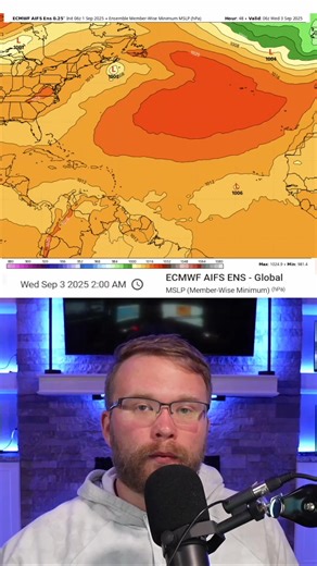 122K views · 1.8K reactions | A new area of interest has formed in the Atlantic Ocean, with a 40% chance of a tropical depression developing. The AI European model predicts it could become Tropical Storm or Hurricane Gabriel, potentially heading towards the Bahamas or the southeastern US. It's still far out, but worth watching! #TropicalDepression #HurricaneGabriel #AtlanticOcean #WeatherUpdate #AIModel | Ryan Hall, Y'all | Facebook