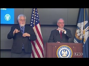 Governor Edwards gives Covid-19 update