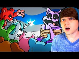 The SMILING CRITTERS Want REVENGE! (Cartoon Animation) GameToons REACTION!
