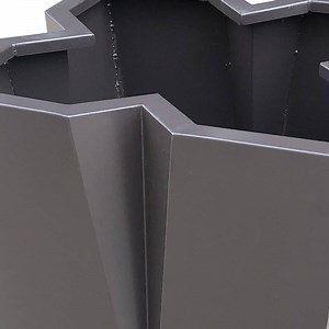 [Hot Item] Eco-Friendly Simple Style Planter Stainless Galvanized Steel Decorative Planting Pool