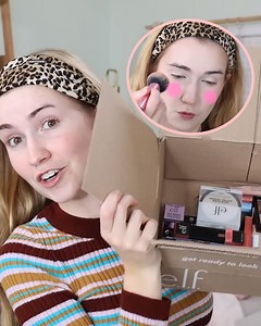 E.L.F. Cosmetics Haul and Honest Review! 💖 | Mia Maples