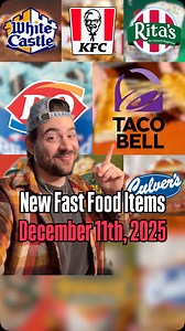 35K views · 2.8K reactions | Here’s a list of new fast food releases...