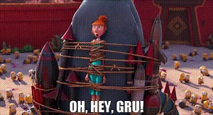 Oh, hey, Gru!
