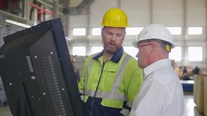 Work Process Factory Senior Mechanical Engineer: video stock (100% royalty free) 1042115707 | Shutterstock