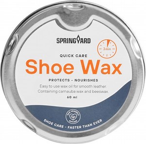 Springyard Quick Care Shoe Wax - Natuurlijke wax voor leer en schoenen - 60 ml | bol