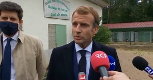 À Gray, Macron veut pénaliser les abandons pour éviter l’achat “impulsif” d’animaux