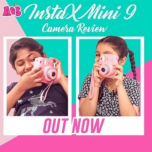 1K views · 21 reactions | These super cute girls Aadya & Sitara  are back with another video❤ #InstaXMini9 Camera review by #Aadya & #Sitara  https://youtu.be/QWCbNZbmWpo | Telugu Filmnagar | Facebook