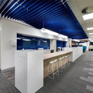 [Hot Item] Conference Room Suspended Polyester Acoustic Baffle Ceiling