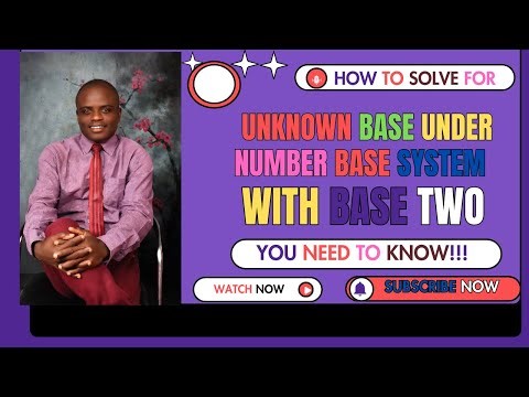 Mathematics: Number Base System(Part9)(SS1)