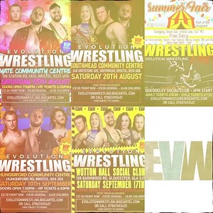 UPCOMING EVENTS! evolutionwrestling.bigcartel.com For tickets and details! | Evolution Wrestling