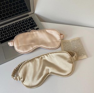 [Hot Item] Plain Color Slip Silk Eye Mask