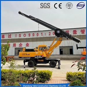 [Hot Item] 110kw Top Quality Wheel Mounted Water Well Drilling Rigs for Sale 30m