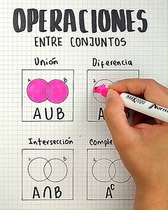 64K views · 3.6K reactions | Operaciones entre conjuntos | Juegos Matemáticos | Facebook
