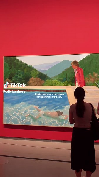 David Hockney Exhibit in Paris