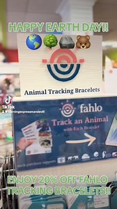 Happy Earth Day!!! 🌳🌎🪨 Enjoy 20% OFF Fahlo Tracking Bracelets for today!! 🐻🦁🦈🐧🐘🐬 #learningexpressmandeville #shoplocal #shopsmallbusiness #fahlo #fahlobracelets #earthday #20off | Learning Express Toys of Mandeville