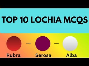 Lochia MCQs for Nursing Exams 🤰🩸 | Postpartum Lochia Types Explained | NORCET| RRB