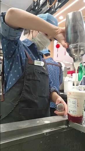 #milktea #asmr #bubbletea #barista