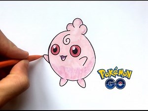 How to draw Igglybuff (Pokémon)
