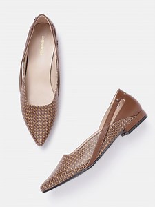Buy Allen Solly Women Brand Logo Print Ballerinas -  - Footwear for Women