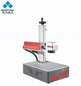[Hot Item] Mini Desktop 20W 30W Fiber Laser Marking Engraving Machine for Metals