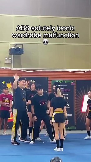 Cheerleader Wardrobe Malfunction at Cheerfest 2023