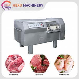 [Hot Item] Meat Cuber Chicken Breast Cutter Machine/ Meat Slicer Meat Cube Cutter /Frozen Meat Dicer Cube Cutting Machine