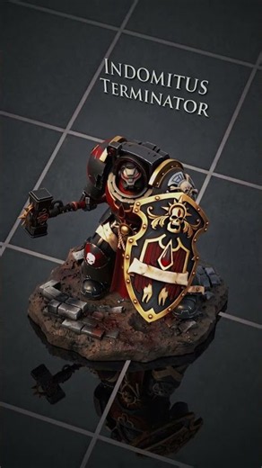 Death Company Warriors of Sanguinius #warhammer #animation #miniature