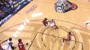 Yeah, that's rookie Norman Powell with the dunk, the foul, and the reaction. | Raptors HQ