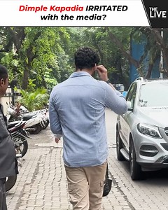 5.5K views | Dimple Kapadia IRRITATED with the media? or age has got to head? Wonder netizens Dimple Kapadia appears to be annoyed with all the paparazzi attention, and netizens are wondering if age is getting to her head. #Bollywood #trending | The Live | Facebook