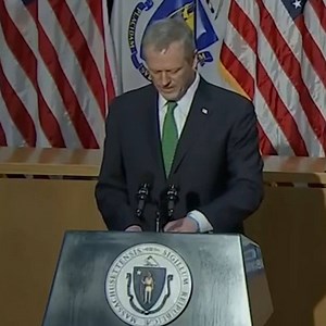 Gov. Baker says the coronavirus surge "is behind us" in Massachusetts and another field hospital will be closing. https://bit.ly/2zAnacb | WCVB Channel 5 Boston