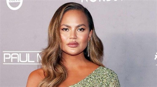 Chrissy Teigen shares BTS look from new project