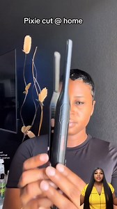 DIY Pixie cut styling 🌹 #PixieVibes #SoftAndStrong #GlowUpSeason #SheCut #BoldBeauty #fypシ゚viralシfypシ゚ | Mhiz Pretty Gift