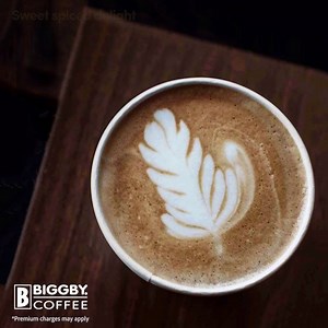 Have you tried a Golden Honey Oat Milk Latte? This latte is a delicious combination of sweet honey, turmeric, cinnamon, and our finest espresso! | Biggby Coffee of Fremont, MI | Facebook