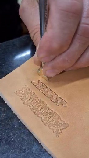 Leather Stamps Tools on Reels