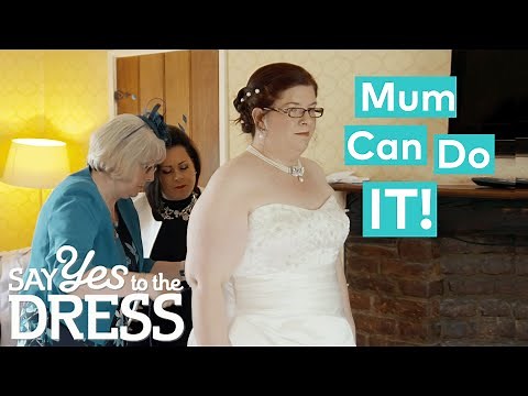Al & Jo Help Plus Size Bride On Her Wedding Day l Curvy Brides Boutique