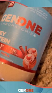 Gen One Labs Whey Protein Powder Is The KING When It Comes To Generating Fast Acting Muscle RECOVERY! Not To Mention We Deliver You The Delicious Taste Of Cinnamon Roll. . . Blended Whey Proteins Are The Fastest Acting Proteins Available Today. Not Only Do They Uptake In The Body Quickly To Help Jump Start The Recovery Process After A Tough Workout But They Are Also Low In Sugar And Carbohydrates Giving Your Body Clean Protein Without All The Fillers That Other Brands Use. . . Our Gen One Labs B