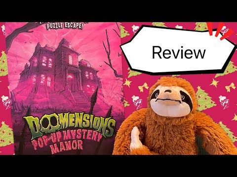 Doomensions - Pop-up Mystery Manor - Board Game REVIEW