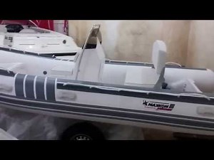 15ft MAXXON RIB 430 powered by MERCURY.