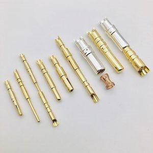 [Hot Item] Automation Sensor Solid Copper Plug Waterproof Connector Male and Female Card Spring Socket Wiring Terminal Contact Mill Max Pogo Pin