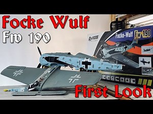 Dynam Focke Wulf FW-190 Review - First Look - RC Plane Unbox