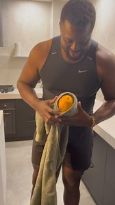 So, for those wondering about the papaya … #thighworkout #thickthighlife #winstonduke #featsofstrength #sundayshenanigans | Winston Duke