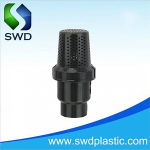 [Hot Item] Plastic PVC Swing Ball Spring Foot Check Valve (JIS Standard, DIN standard)