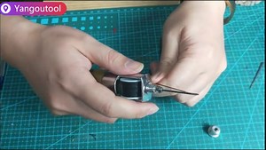 Yangoutool Leather Sewing Awl Kit,Fabric Sewing Awl,Stitching Awl Tool Kit for Military Garments, Lock Stitching Tool Kit