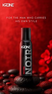 Color of Passion, Scent of Desire. KRONE Noir, Unleash Your Inner Fire. #KRONE #KRONENoir #TakeAFreshStart | The Krone Club