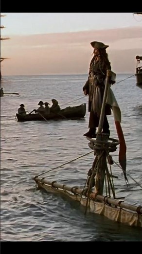 Jack Sparrow's Sinking Ship Entrance Is Peak Chaos #PiratesOfTheCaribbean #ActionScene #Legendary